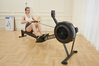 Équipement de sport de gym, ergomètre à résistance d'air pour musculation, machine à ramer pour entraînement en bateau-dragon, dynamomètre de kayak