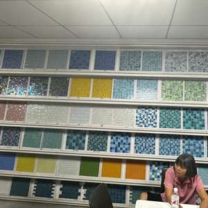 أفكار فنية مزججة على شكل بتلات ورقة غامينغ قطع سيراميك تصنعها بنفسك فضفاضة للحرف اليدوية - Product Image 1