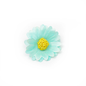 Têtes de fleurs de marguerites artificielles en soie, 3 cm de haut, simulation réaliste, décoration intérieure, accessoires de mariage - Product Image 5