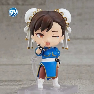 Thay đổi khuôn mặt nendoroided hình 1993 máy bay chiến đấu đường phố 2 <span class=keywords><strong>chun</strong></span>-li di chuyển Q phiên bản Anime sưu tập mô hình búp bê xuất khẩu bán buôn - Product Image 1