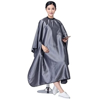 Capa de corte de pelo para peluquería, bata de barberos de salón impermeable con diseño de axila, capa de salón personalizada, el más vendido en EE. UU.
