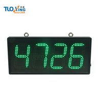 Compteur numérique à impulsions LED à 4 chiffres de grande taille de 6 pouces avec affichage pour les minuteries et les applications de comptage