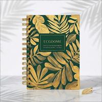Agenda quotidien personnalisé non daté, inspirant, couverture rigide, spirale, avec couverture en papier, 80 feuilles
