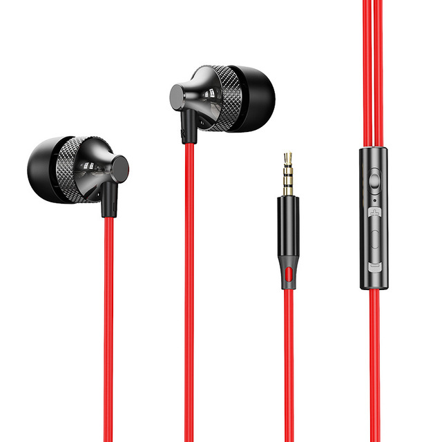 High Quality Colorful Wired Earphone with Mic 3.5mm Sport Earphones for Music