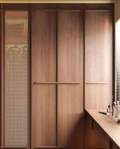 <span class=keywords><strong>Armoire</strong></span> convertible moderne <span class=keywords><strong>en</strong></span> bois pour chambre d'hôtel, gain de place, avec <span class=keywords><strong>bureau</strong></span> intégré, porte-bagages - Product Image 3