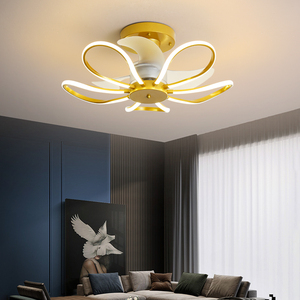 Ventilateur <span class=keywords><strong>de</strong></span> plafond LED tricolore à télécommande HSG Zhongshan, <span class=keywords><strong>prix</strong></span> d'usine, avec moteur CC, 6 vitesses, faible bruit - Product Image 3