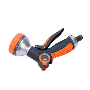 Garden Water Gun 8 Function Zinc Alloy Sprayer Variable Spray Patterns For Car Wash Plant Watering <b>Floor</b> <b>Cleaning</b> - Product Image 3