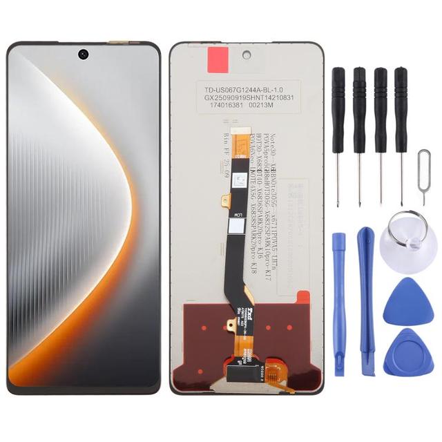 Mobile Phone LCD Display Assembly for Tecno Pova 7 LJ7 OEM LCD Screen with Digitizer 100% Tested 1 Year Warranty