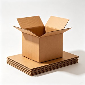 6x6x4 İnç Küçük Kargo Kutuları Kahverengi Oluklu Mukavva Kutular Paketleme, Posta Gönderimi, Taşınma, İşletmeler İçin - Product Image 2