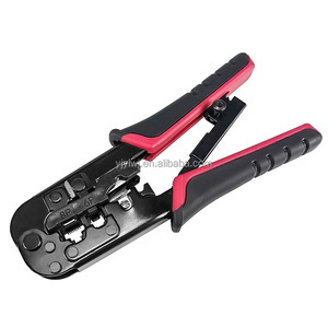 <span class=keywords><strong>Pince</strong></span> à sertir réseau à cliquet double fonction N568R de qualité professionnelle pour usage domestique, sans effort, pour connecteurs RJ45, 6P8P - Product Image 3