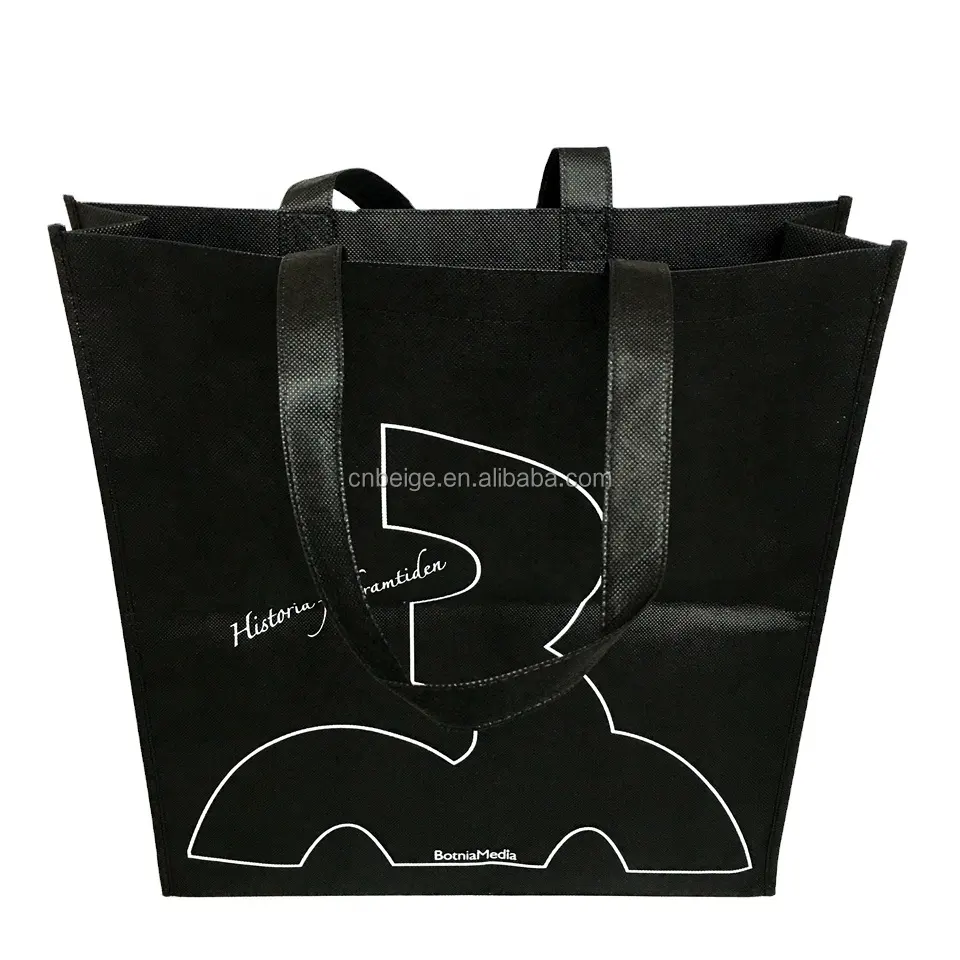 Top popular new fashion eco friendly portable non woven plastic shopping bag on sale