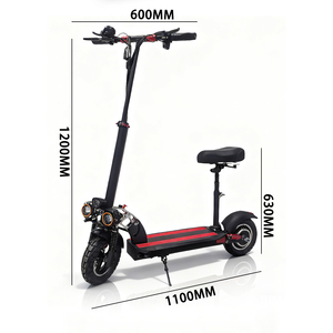 Trottinette polyvalente pour adolescents et adultes, roues interchangeables, surface lisse, conversion tout-terrain DW-XS-T10, réglable - Product Image 5