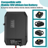 Convertisseur abaisseur de tension 18V vers 12V pour batterie Makita 18V, adaptateur allume-cigare pour batterie de voiture électrique, outil pour voiture jouet RC DIY