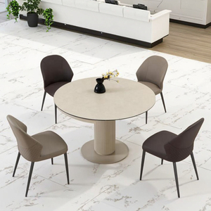 Tavolo da Pranzo Moderno di Lusso in Materiale <span class=keywords><strong>Dorato</strong></span> Durevole, Colore Personalizzabile, Piccolo <span class=keywords><strong>Tavolino</strong></span> da Tè Pomeridiano, Arredamento per Sala da Pranzo Meraviglioso - Product Image 5