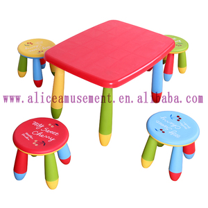 Tables et chaises en plastique <span class=keywords><strong>de</strong></span> couleur pour enfants, 12 pièces, pour l'entraînement et les marches - Product Image 4