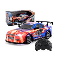 Voiture de drift RC Zhorya à l'échelle 1/16, télécommandée, haute vitesse, 2,4 GHz, avec lumières LED