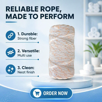 Corde en polypropylène (PP) pour emballage agricole, protection UV, corde de cerclage, corde de briquetage – Fournisseur direct usine
