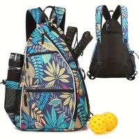 Sac à bandoulière de sport personnalisé en tissu Oxford respirant, extensible, imperméable, avec séparation sec/humide pour raquettes de tennis et de badminton, 20-35L