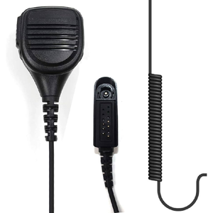 PMMN4023 Mikrofon <span class=keywords><strong>Speaker</strong></span> Bahu Jarak Jauh Berkabel untuk DP4000/DP4801E, Seri XPR3000/XPR6000 Radio Dua Arah. - Product Image 2