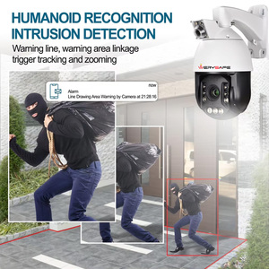 Câmera de Segurança WERYSAFE <span class=keywords><strong>Ptz</strong></span> Dome 12mp com Zoom de 20x, Visão Noturna de 100m, Rastreamento Automático, Câmera de Segurança Externa IP Remota Poe 360 Graus - Product Image 5