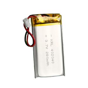 Batterie lithium haute qualité 3.7V 401738 260mAh, cellule de qualité A, pour éclairage RC léger, fabrication directe OEM/ODM - Product Image 1