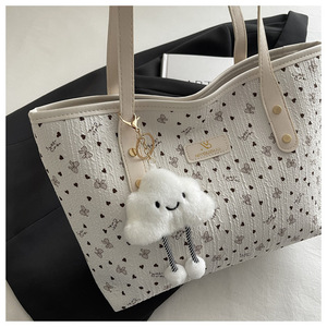 Trendy and stylish printed women's shoulder bag with a unique <b>bow</b> fresh and casual design <b>large</b> capacity versatile and high-end - Product Image 1