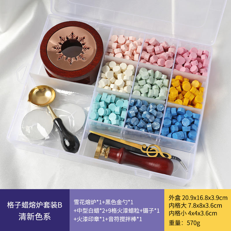 Ensemble de four à cire à grille B