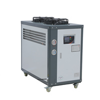 Refroidisseur d'eau industriel refroidi par air, ±1 ℃   Contrôle de précision pour les procédés CNC, de soudage et de refroidissement, portable et économe en énergie