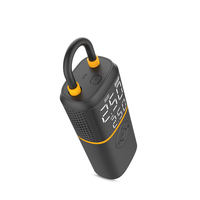 Nouvelle Innovation Produit Pompe à Vélo Électrique 12V Meilleur Gonfleur de Pneus de Voiture Pompe à Air Portable Sans Fil avec Lumière LED
