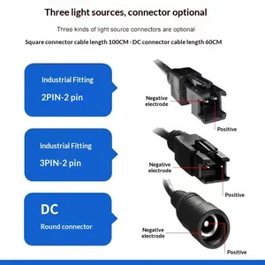 Sumber Cahaya Batang 200x22mm untuk Visi Mesin, Kamera CCD, Inspeksi Cacat Otomatis, Lampu <span class=keywords><strong>LED</strong></span> - Product Image 5