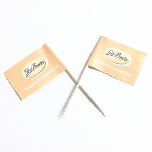 Stuzzicadenti in Legno con Logo Stampato - Product Image 1