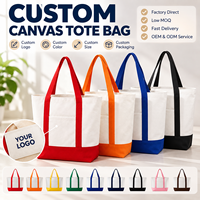 Sac fourre-tout en toile personnalisé avec logo d'usine, avec poche, grande capacité, réutilisable, sac à bandoulière pour le shopping