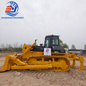 รถดันดินตีนตะขาบ ZHUANGKUO MACHINERY รุ่น SD16 ความจุดันดิน 6 ลูกบาศก์เมตร เครื่องยนต์ Yuchai กำลัง 160 กิโลวัตต์ อุปกรณ์ก่อสร้างมือสอง - Product Image 3