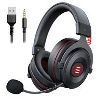 Casque de jeu filaire E900 PRO avec ENC et haut-parleur 50mm pour casque de jeu sans fil filaire de qualité sonore HI FI