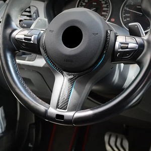 Con inserto in carbonio <span class=keywords><strong>M</strong></span> copertura volante per BMW F01 F07 F10 X5 F15 X6 F16 <span class=keywords><strong>F20</strong></span> F22 F30 F31 F32 F36 F80 M3 F82 M4 M2 F87 - Product Image 4