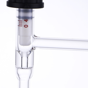 Válvula de Vacío de PTFE para Laboratorio de Química CS Labglass, Grifo de Vidrio Borosilicato de 90 Grados - Product Image 6