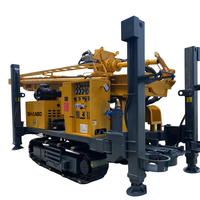 Foreuse rotative pour puits d'eau de 500 m avec pompe et moteur, composants essentiels, machine de forage