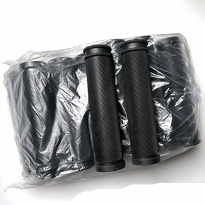 ปลอกแฮนด์ยางนุ่ม 22.2 มม. สีดำ กันลื่น สำหรับจักรยานเสือภูเขา วัสดุ TPR - Product Image 1