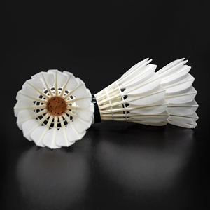 Pasokan pabrik kualitas Super bulu angsa Baton Master sama dengan AS50 BT-Master Kok Badminton gabus alami - Product Image 3