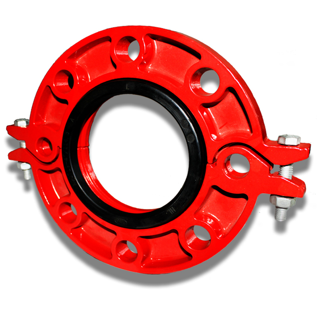 Hot Sale Pipe Connection Ductile Iron Flange Pipe Fittings Split Flange