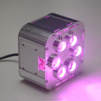 20W * 6 Tête Starlight Headliner Kit Multiport RGBW Clignotant LED PMMA Fibre Optique Lumière Auto Pièces Télécommande