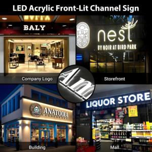 Manufacturer Custom Store Front <strong>Led</strong> Letters <strong>Led</strong> Backlit Letter Sign Outdoor 3D Illuminated Acrylic <strong>Led</strong> Logo Sign Business Signs - Product Image 5