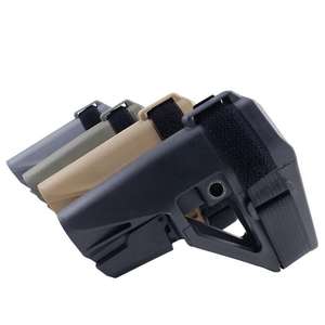 Penyangga Belakang SLR Taktis Keamanan SBA5 Nylon dengan Sistem MOLLE - Ringan & Multi-Fungsi - Product Image 2