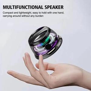 Mini Altavoz Bluetooth Magnético Multifuncional G200 con Iluminación RGB, Soporte Magnético Portátil para Teléfono - Product Image 6