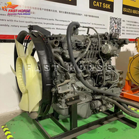Moteur diesel Isuz Hangood 4HK1 4HK1X 4HK1-TC 4HK1XKSA02D 8-98005443-1 8-98204528-0 pour ZX200-3 ZX200-5A ZX210-3 ZX230-3