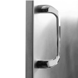 VIICTORY-Mueble de cocina para exteriores, mueble de cocina para barbacoa, Isla, acero inoxidable, madera maciza, armario empotrado, puerta, fregadero - Product Image 6