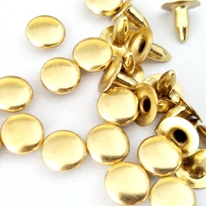 Brass đúp cap jeans đinh tán Stud trang trí bạc đen vàng Snap nút cho da thủ công Túi Giày Túi Xách jeans trang trí - Product Image 4