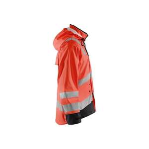 BLAKLADER - 4302200355994XL Chaqueta de lluvia Hi-Vis Nivel 2 Rojo/Negro-EAN 7330509570654 PROTECCIÓN TODO TIEMPO - Product Image 3