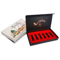 Boîte d'échantillons de parfum personnalisée avec logo recyclé, boîte de luxe pour flacons de parfum, kit de parfums, boîte d'emballage de parfum