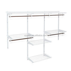 ארון בגדים מודרני ארון בגדים מארגנים מערכת ריהוט בית סלון & חדר שינה מדפי יחידת מדפים יחידת - Product Image 1